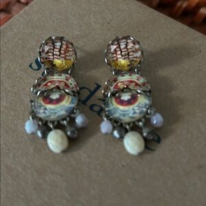 Colorful Artistic Dangle Earrings
